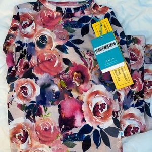 Posh Peanut Dusk Rose 3T pjs